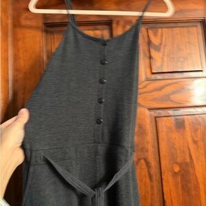 O'Neill Dark Gray Button-Up Jumper/Onsie